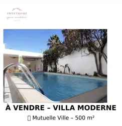 Villa à Mutuelle Ville à Mutuelle Ville