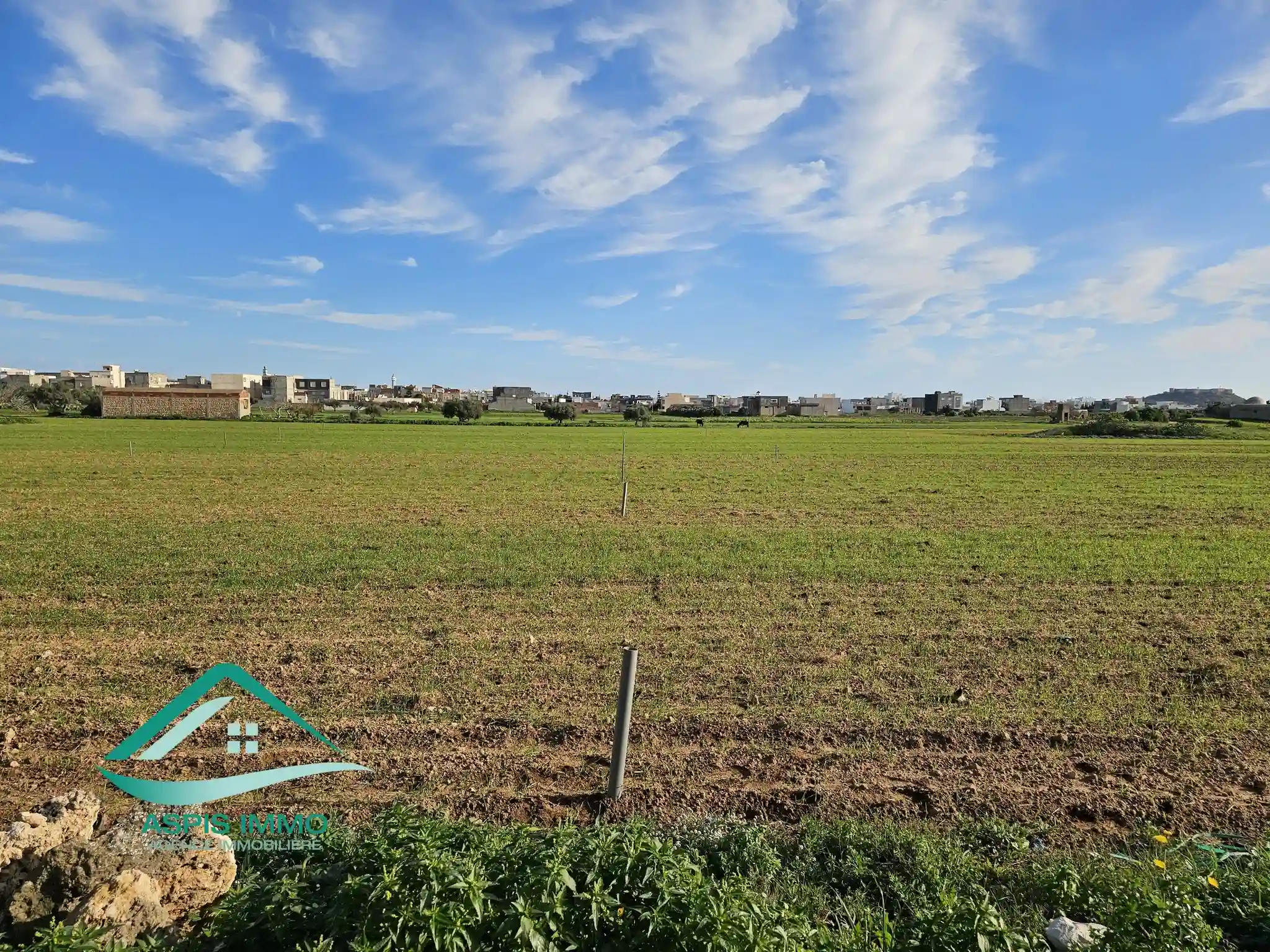 Vt966 Terrain 228 m2 à Cité Jadaria Kelibia à Kelibia - Vue 2