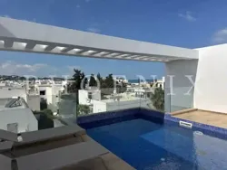 Appartement S3 Avec Piscine Commune à La Marsa
