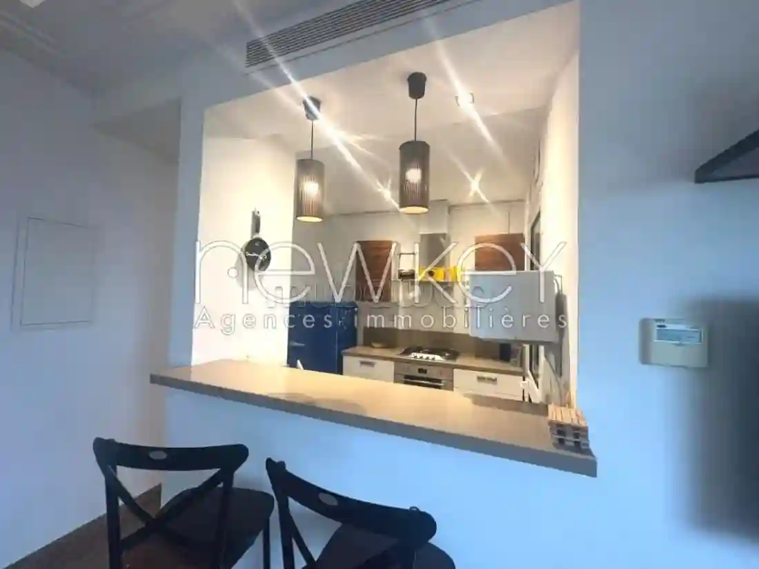 Appartement S1 Meublé à Louer aux Jardins de Carthage - Vue 1