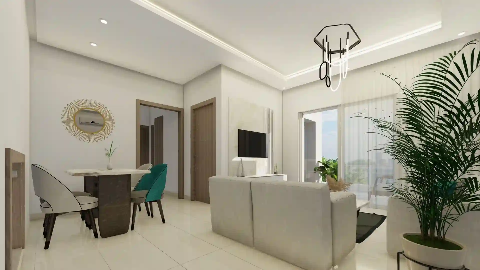 Votre Cocoon à Sahloul 4 Sousse Splendide Appartement - Vue 4