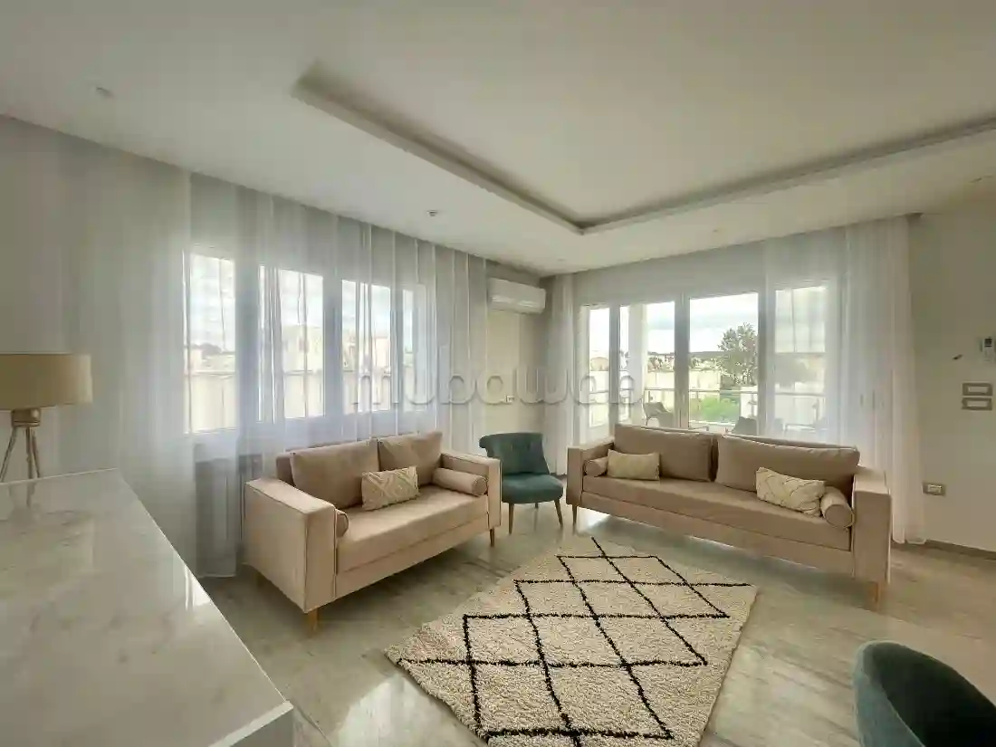Appartement S3 Meublé Avec vue Dégagée Gammarth - Vue 2