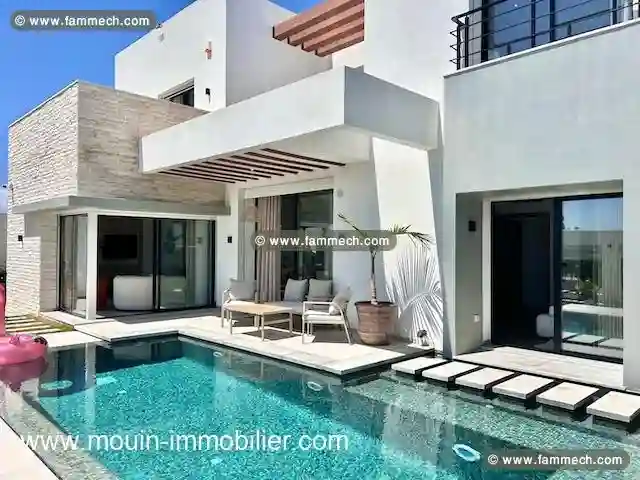 Villa Corine Hammamet Zone Craxi Al3580 - Vue 8