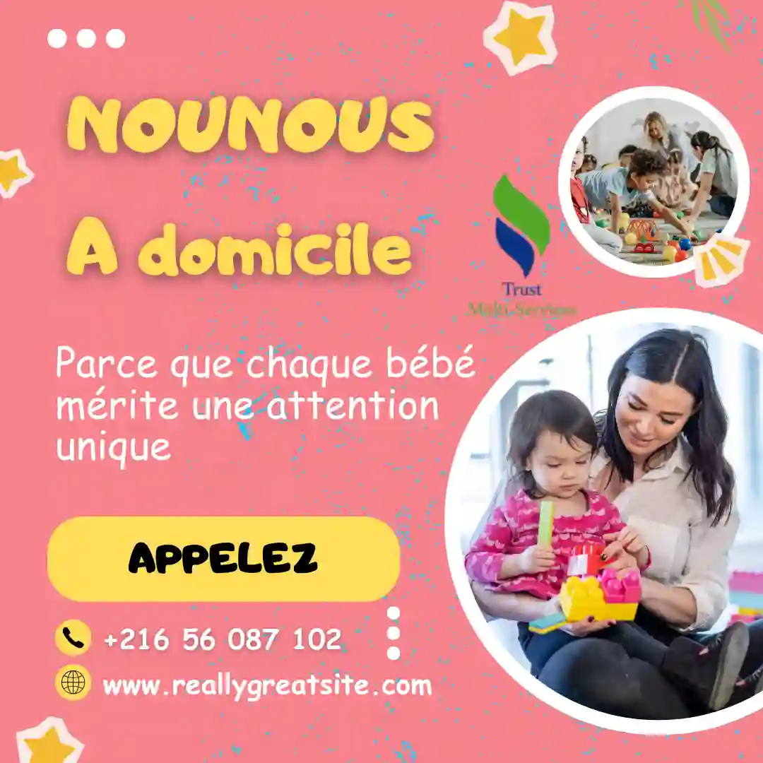 Besoin d'une nounou fiable à domicile ?