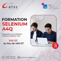 Formation Selenium A4Q