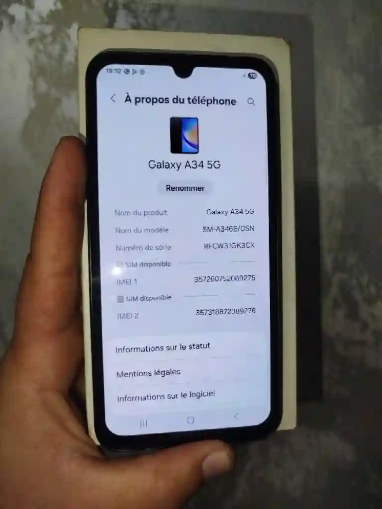 Forsa Samsung A34 5G 1288 - Vue 1