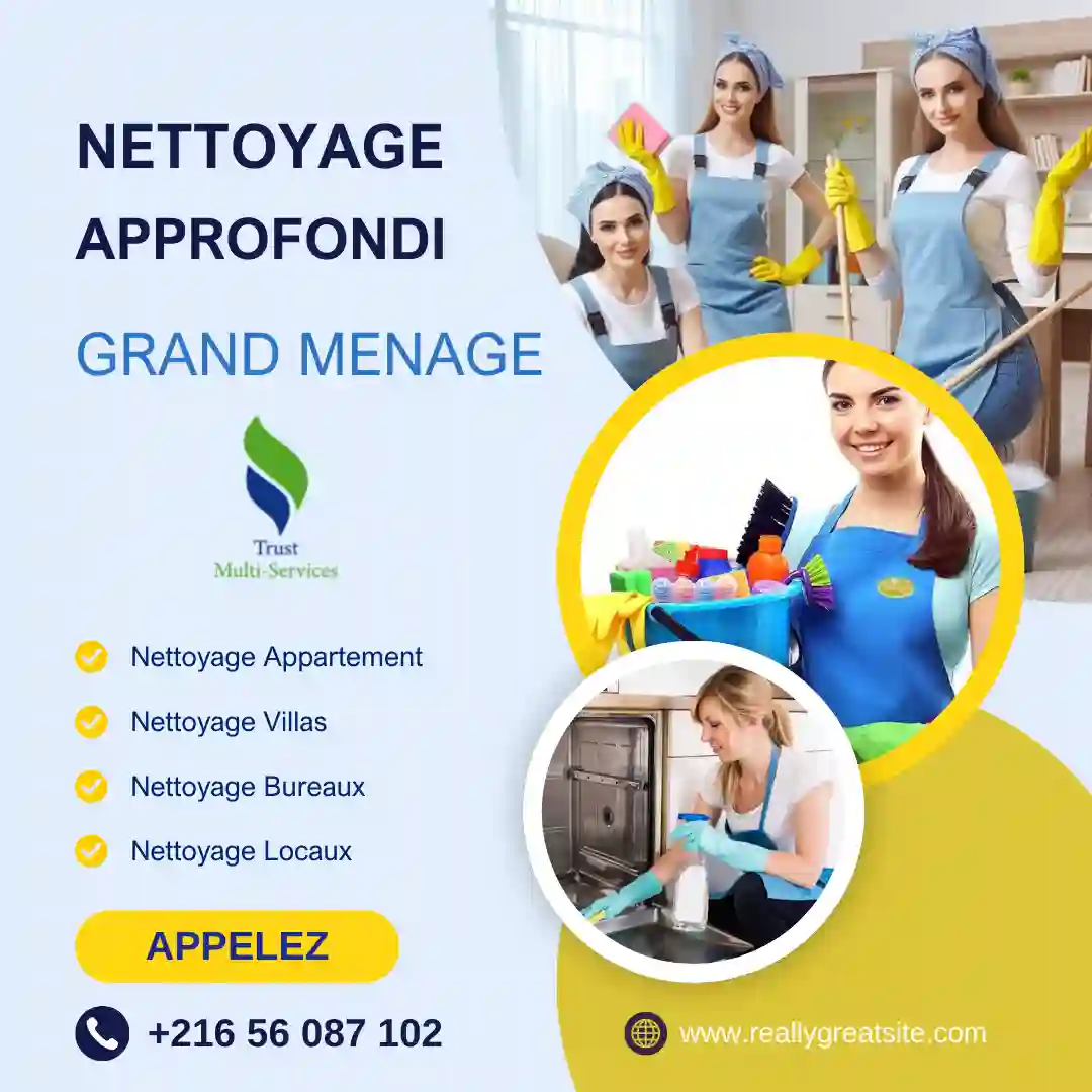 SERVICE DE GRAND NETTOYAGE A EL MANAR 2