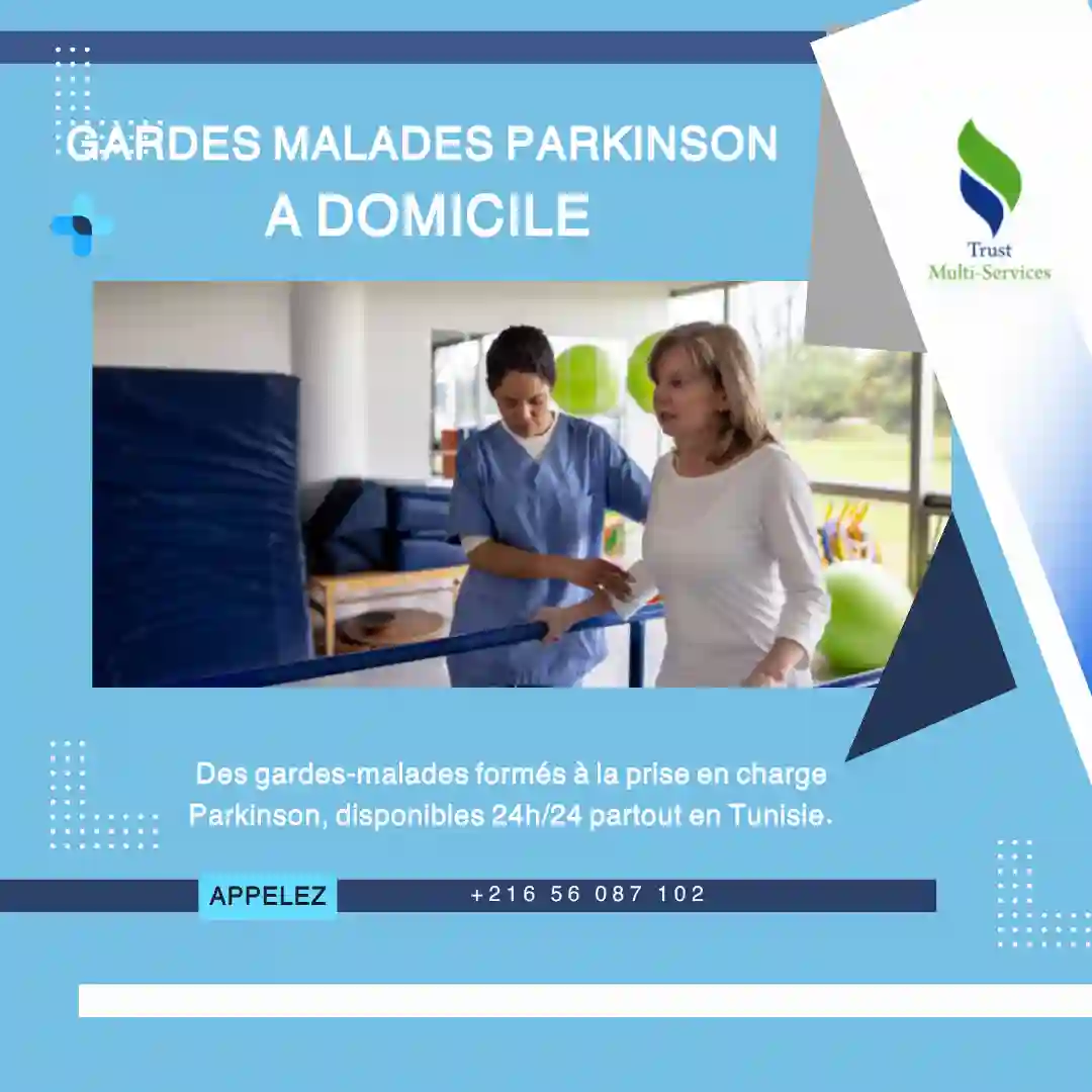 GARDES PERSONNES ATTEINTES DE PARKINSON À DOMICILE À GAMMARTH