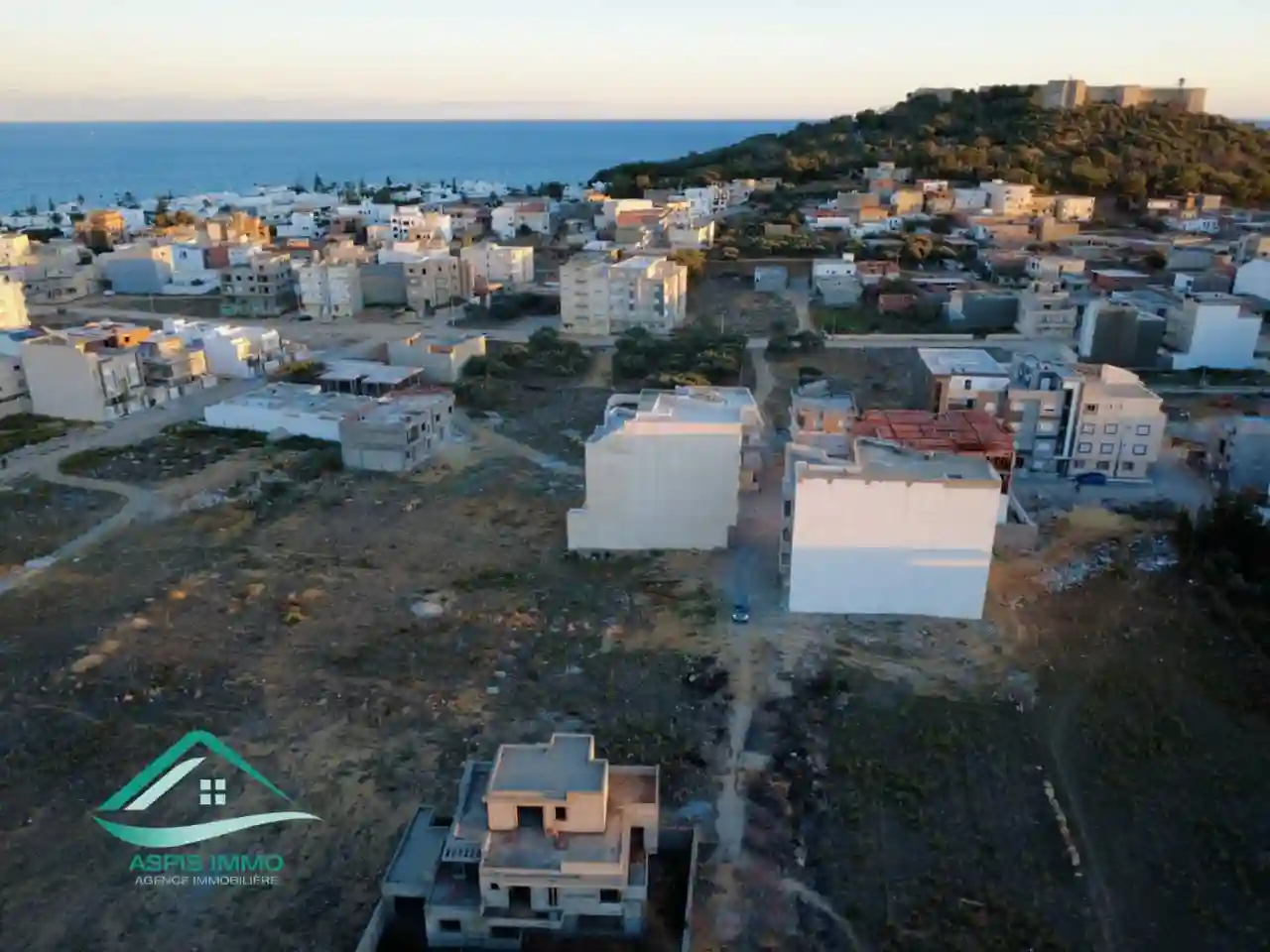 Vt1018 Terrains 296 m2 à Kelibia à Kelibia - Vue 1