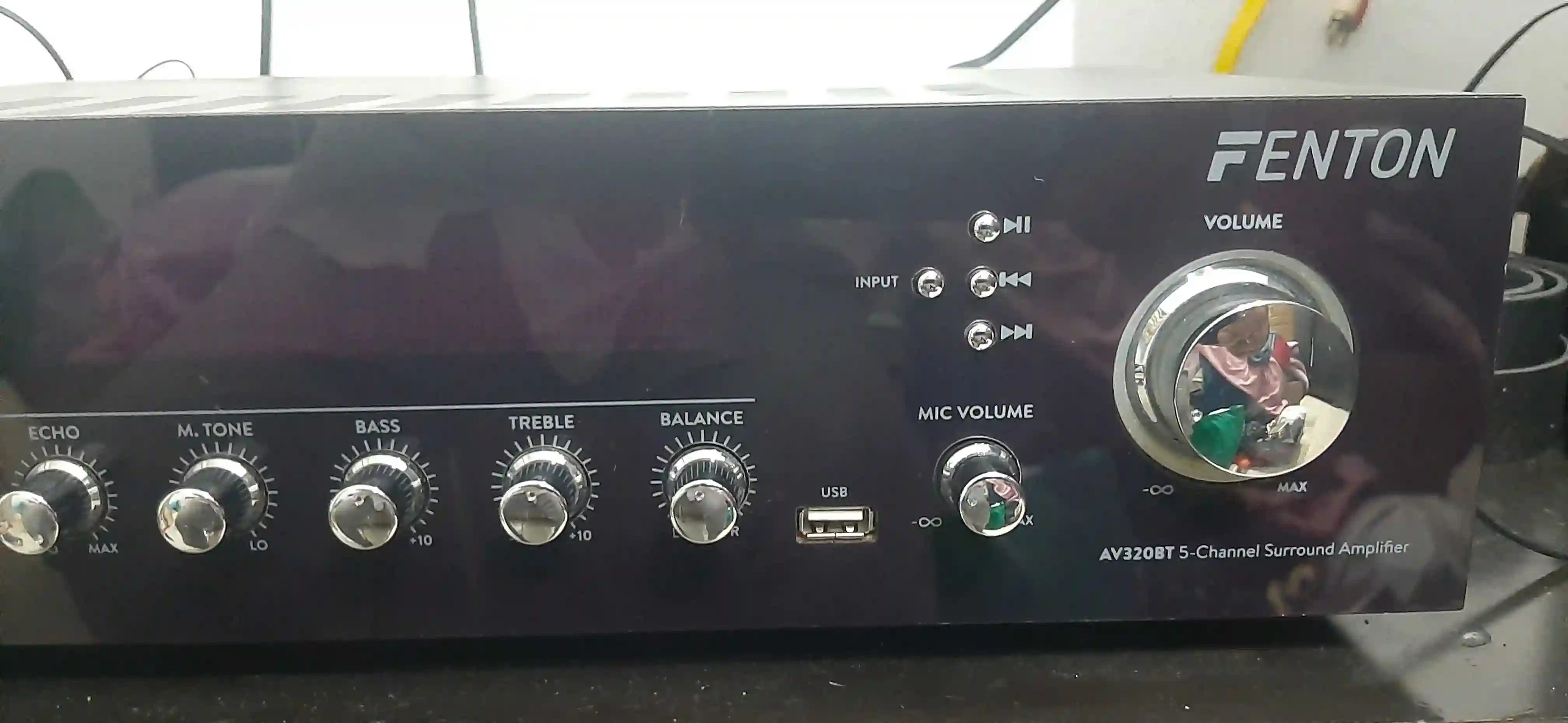 Ampli Bluetooth - USB - AUX - Micro - Vue 4