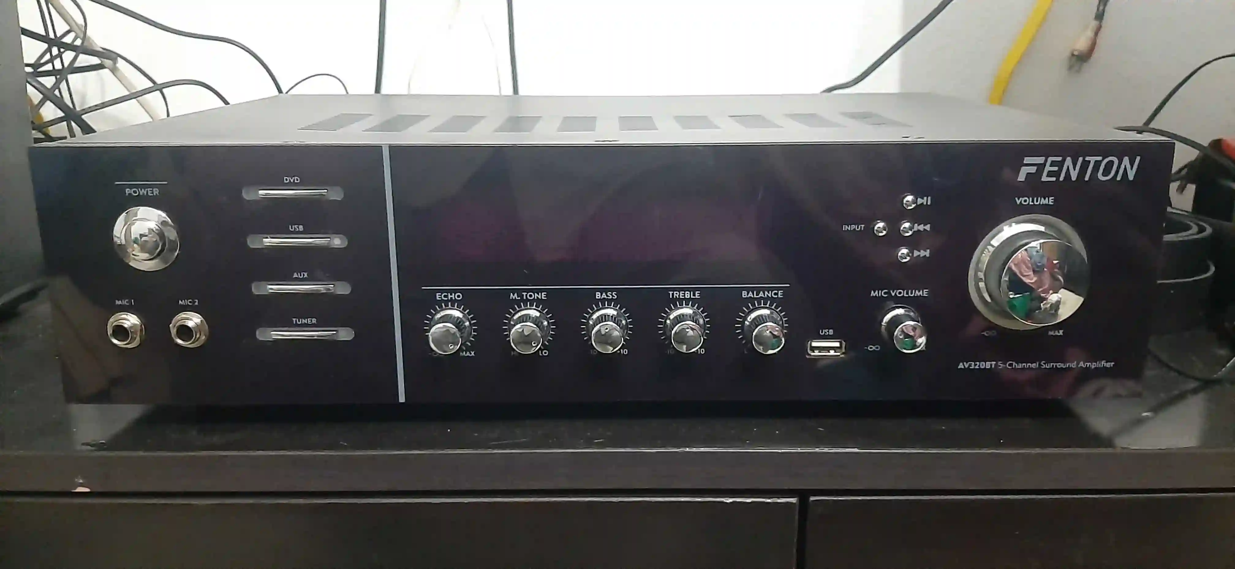 Ampli Bluetooth - USB - AUX - Micro - Vue 8