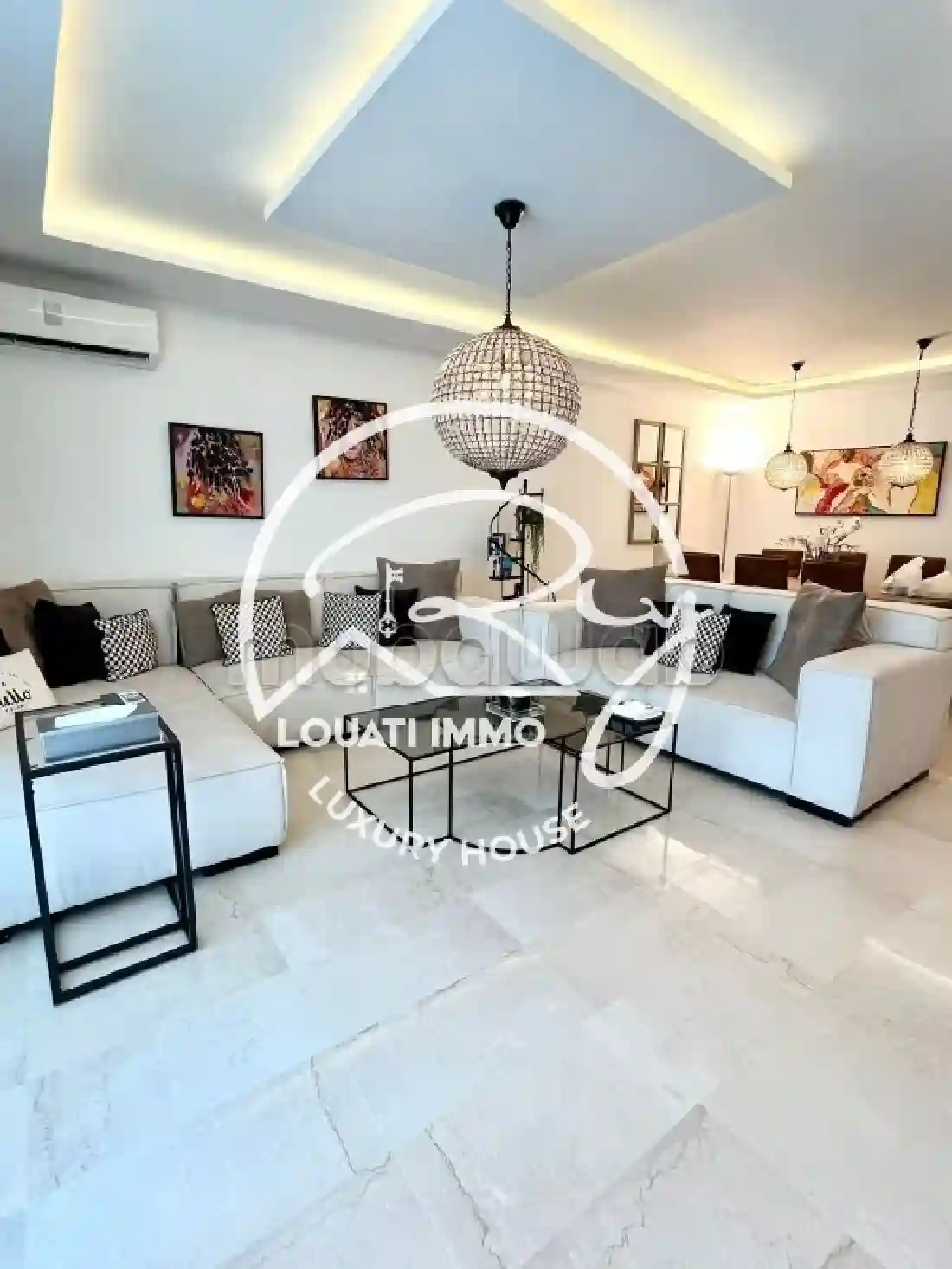 A Vendre Un Appartement S3 à La Soukra - Vue 1