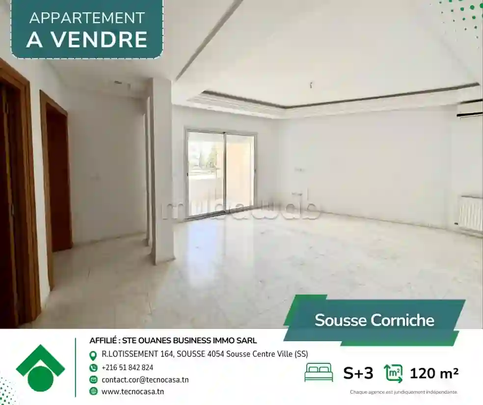 Appartement s3 à Vendre