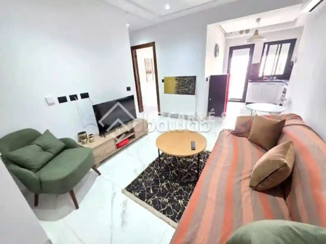 A Louer un s1 Meublé à Cité les Palmerais L'aouina - Vue 1