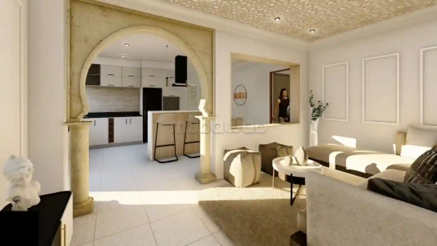 A Vendre Appartement S3 2éme Étage à Lido Nabeul - Vue 2