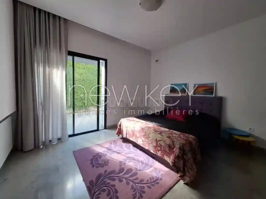 Joli Appartement S1 Meublé Avec Deux Terrasses à La Soukra - Vue 1