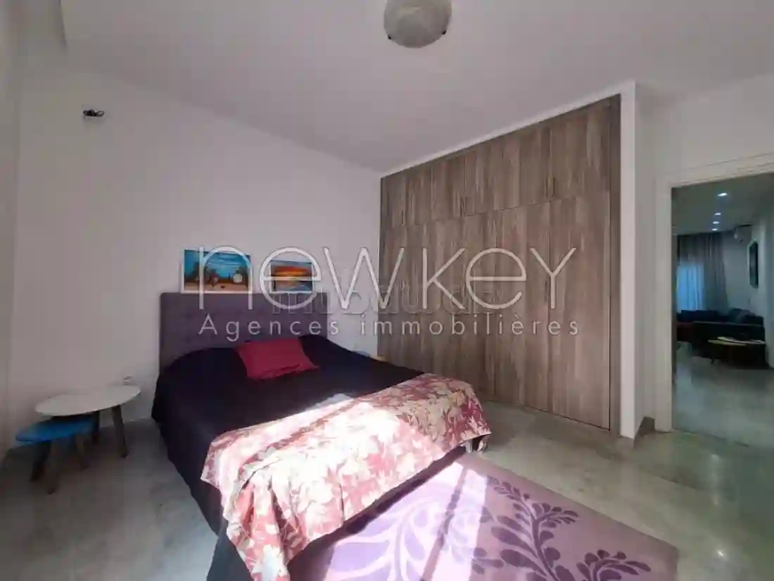 Joli Appartement S1 Meublé Avec Deux Terrasses à La Soukra - Vue 2