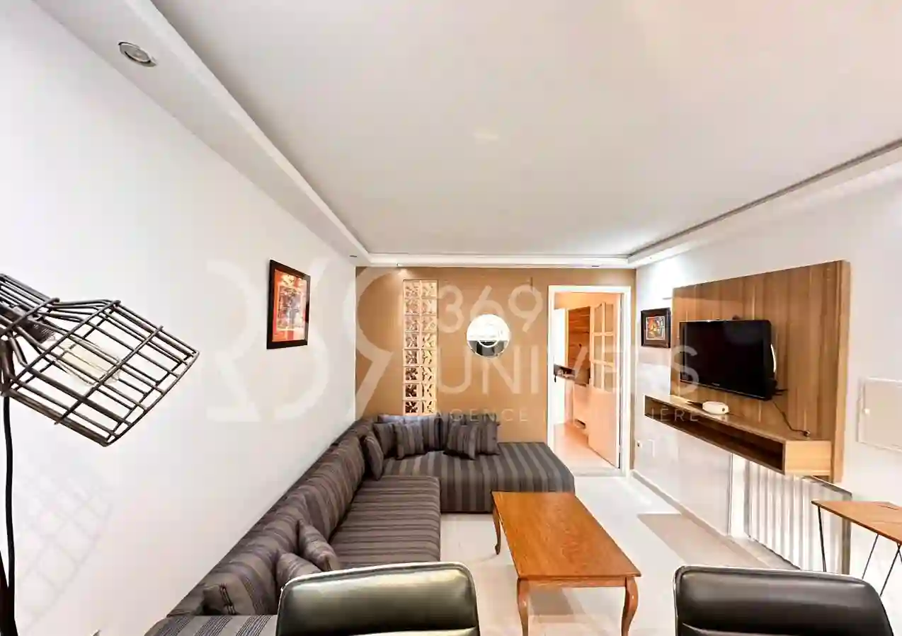 Studio Meublé Avec Terrasse à la Marsa ref Ra095 à Marsa Ennassim