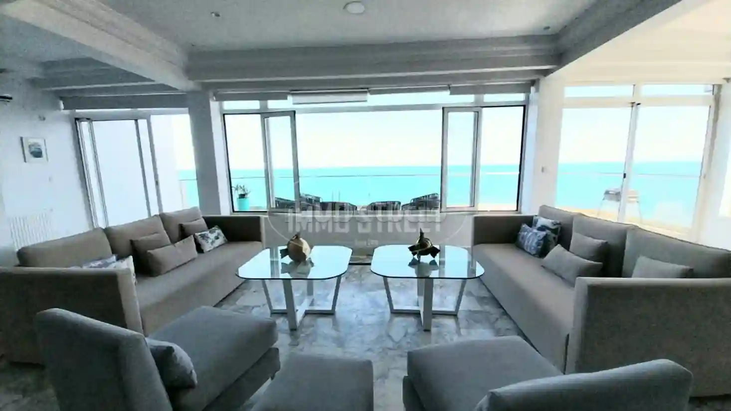 À Louer – Superbe S2 Meublé Vue Mer à La Marsa - Vue 2