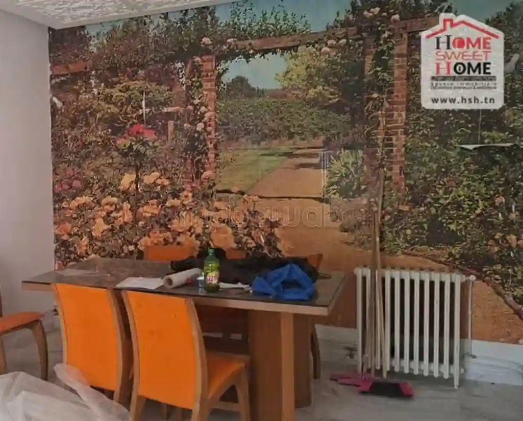 RDC de Villa Meublé Zen à Louer à Salambo - Vue 1