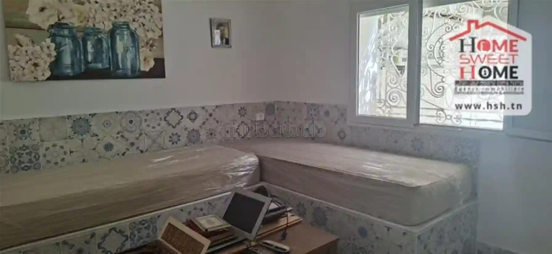 RDC de Villa Meublé Zen à Louer à Salambo - Vue 2