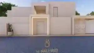 A Villa s3 Avec Piscine sur Plan Ref1359a à Sidi Jedidi - Vue 1