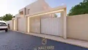 A Villa s3 Avec Piscine sur Plan Ref1359a à Sidi Jedidi - Vue 4