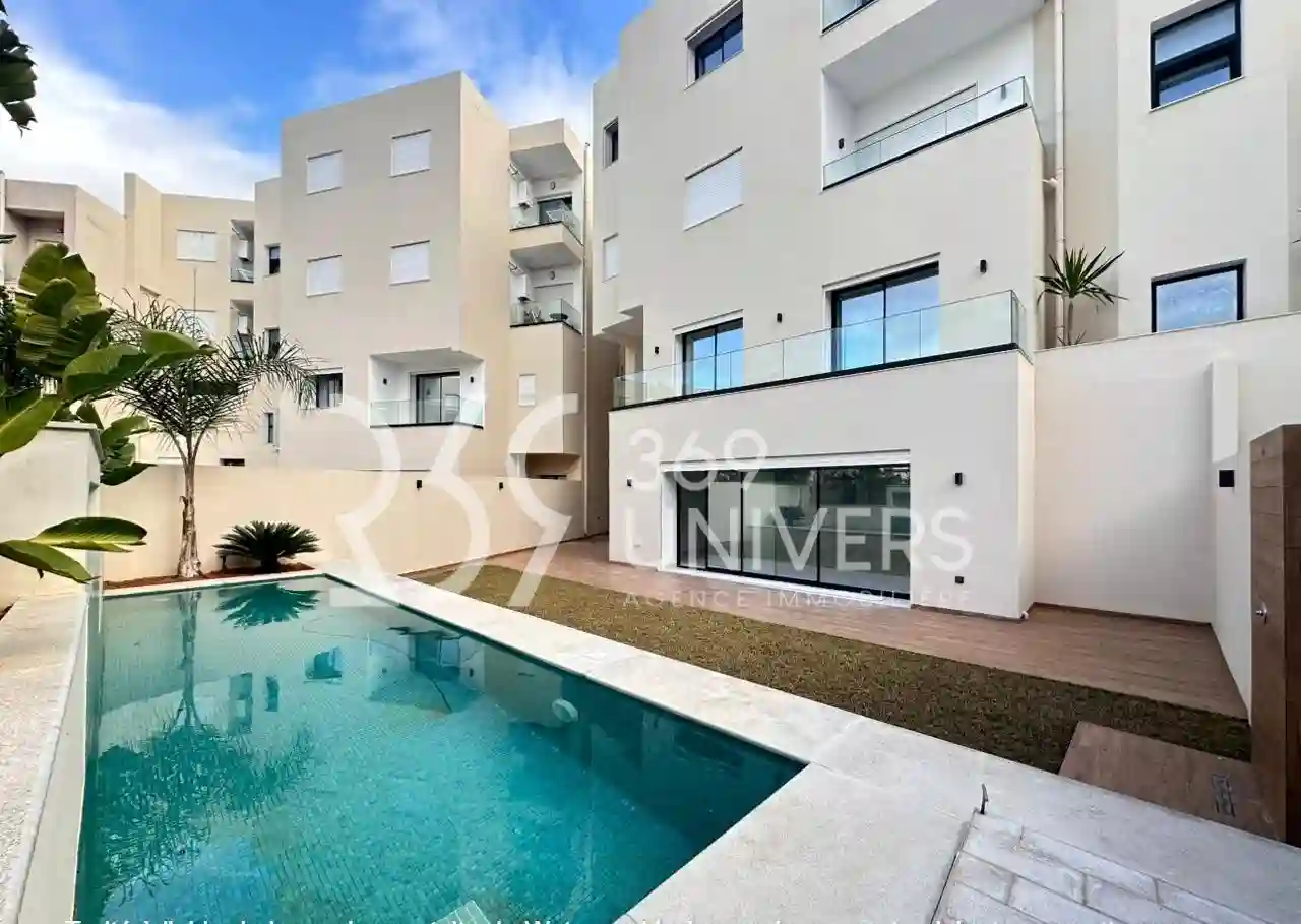 Triplex Avec Piscine au Jardins de Carthage à Jardins de Carthage - Vue 4