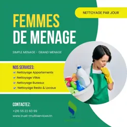 DES Femmes DE Menage PAR Jour A BEB Souika