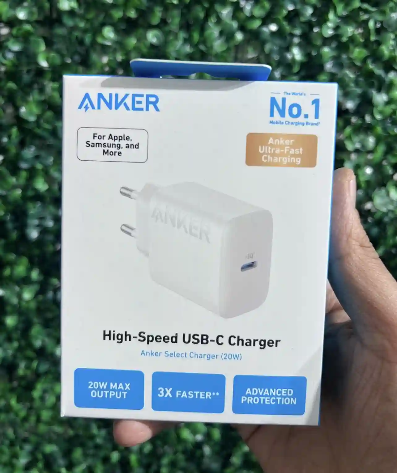 Tête de Chargeur Anker Usb-c 20W Charge Rapide et Sécurisée - Vue 5