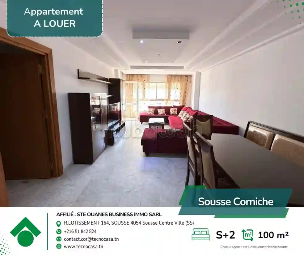 A Louer un Appartement s2 Meublé a Panorama - Vue 2