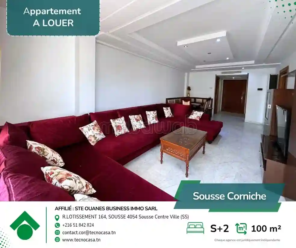 A Louer un Appartement s2 Meublé a Panorama - Vue 3