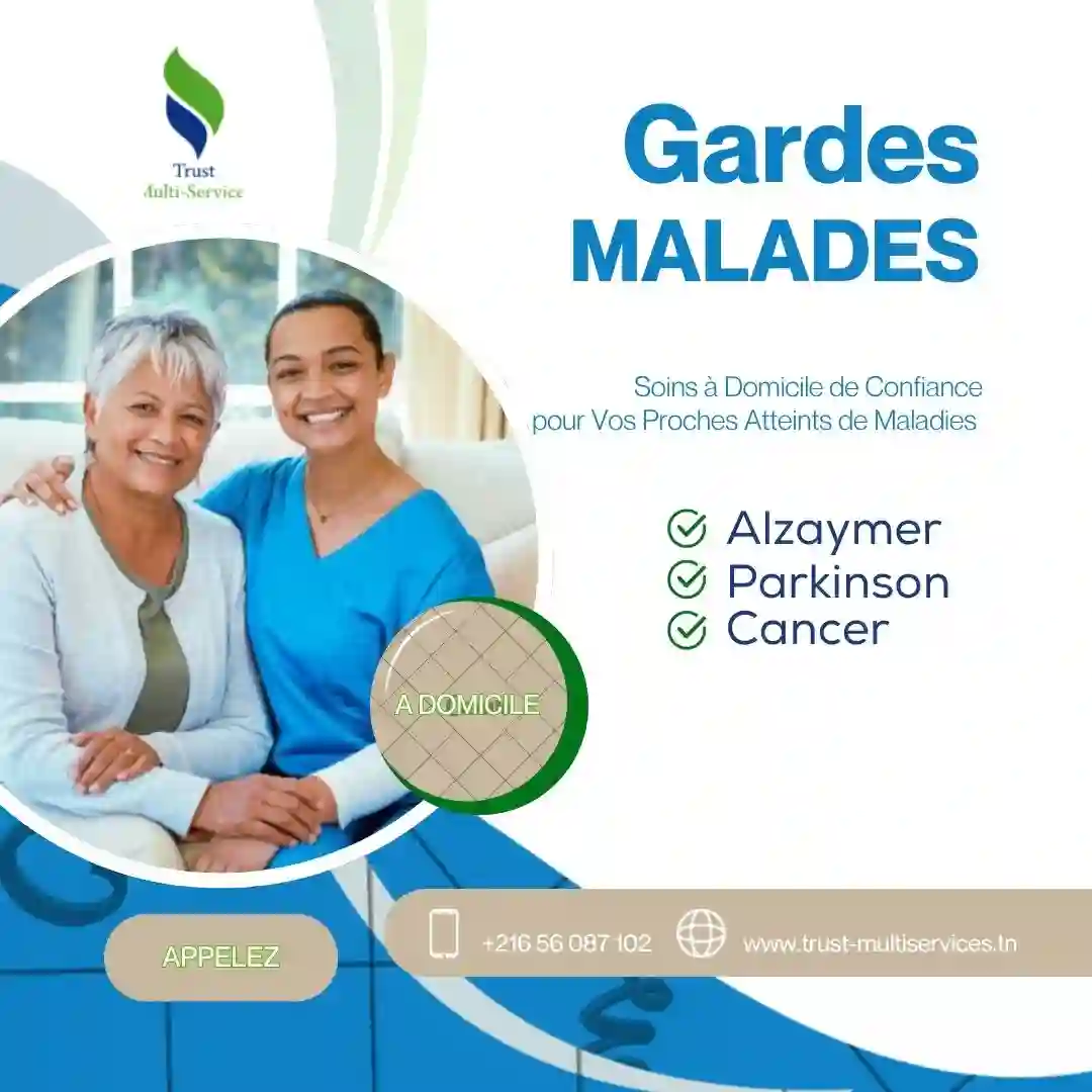 garde malade à domicile