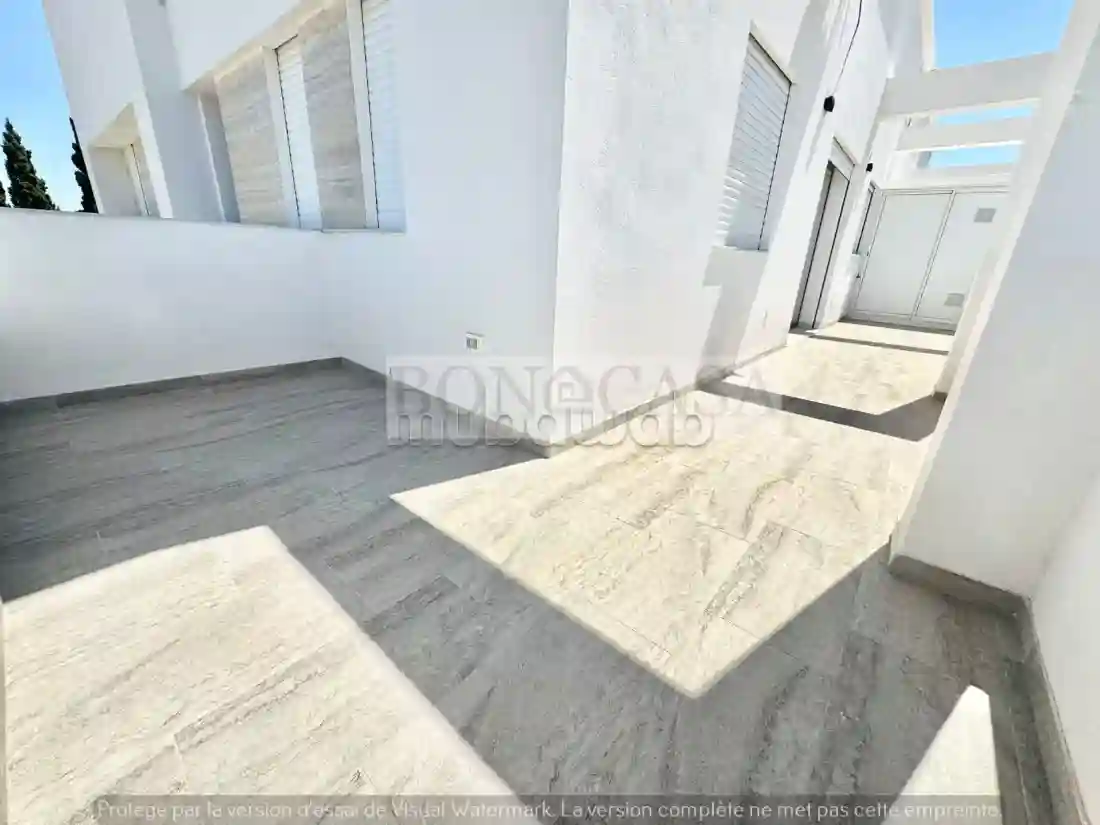 S2 Neuf Avec vue Dégagée à Louer à la Marsa - Vue 3