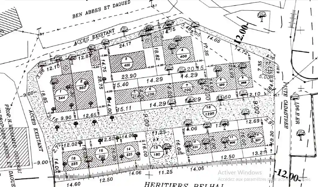 Lotissement Titré à Djerba - Vue 2
