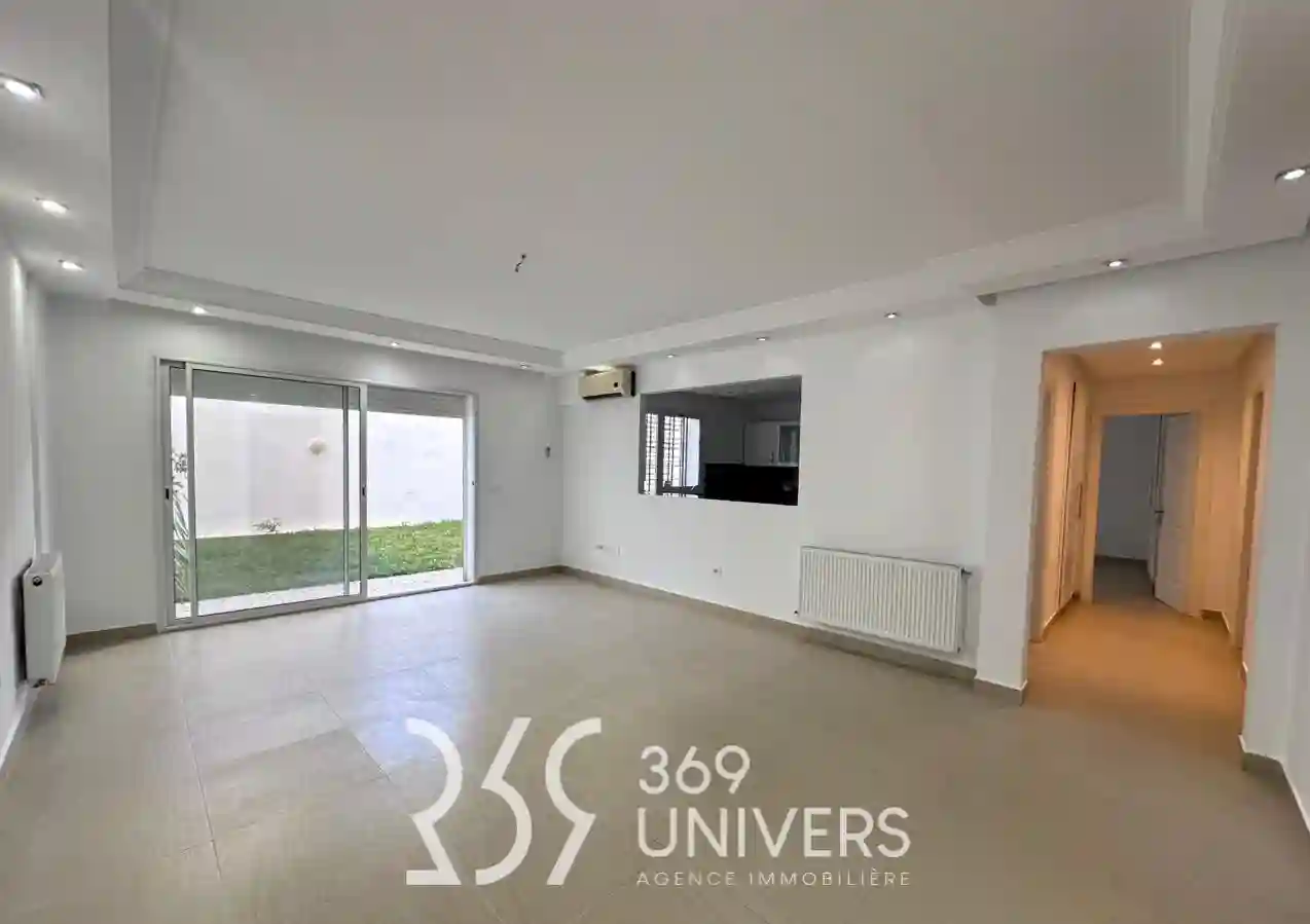Appartement Avec Jardin à la Marsa ref Sh028 à Cite El Khalil - Vue 3