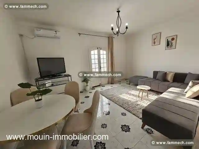Appartement Valeria 2 Birbouregba Hammamet Al3684 - Vue 2