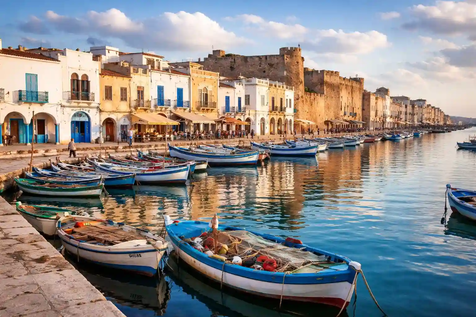 Un Immeuble sur le Vieux Port de Bizerte à Bizerte - Vue 1