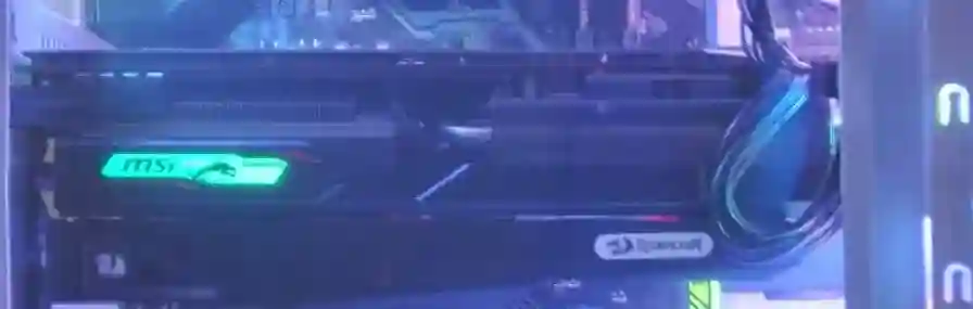 RX 5700 XT MSI Gaming X 8Go Gddr6 - Vue 3