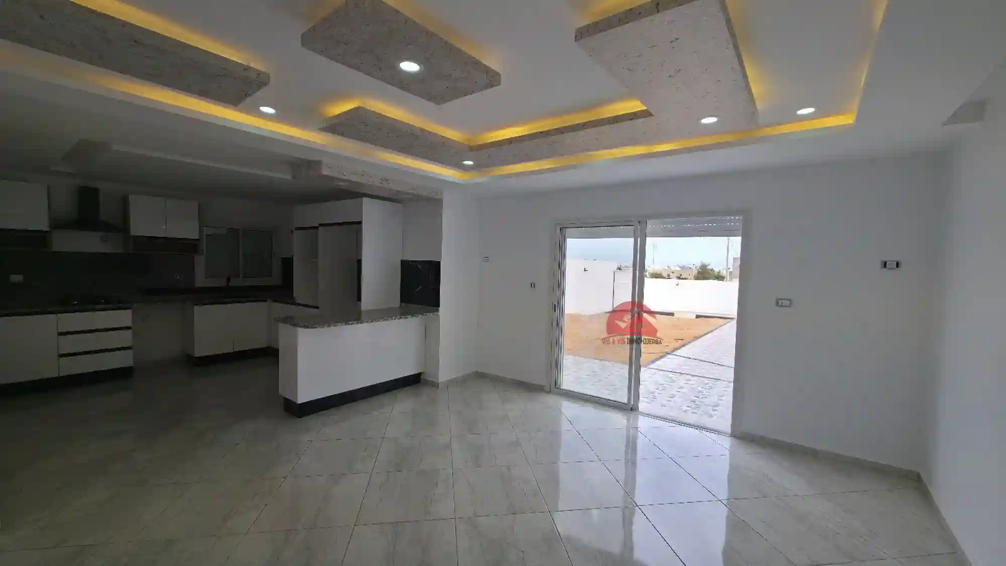 Location Annuelle Villa Neuve à la Zone Touristique Djerba l 781 - Vue 2