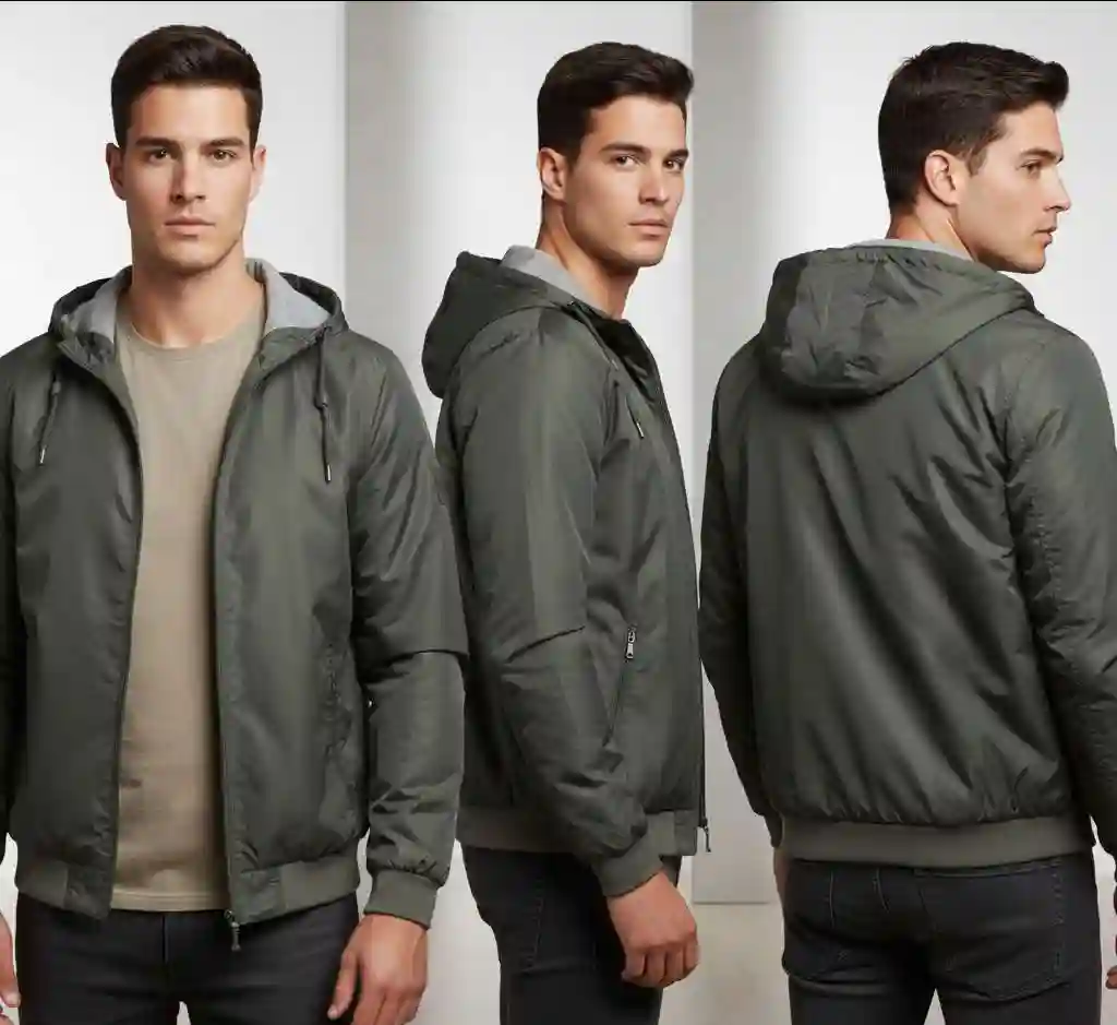 Blouson Vert Milltaire - Vue 1