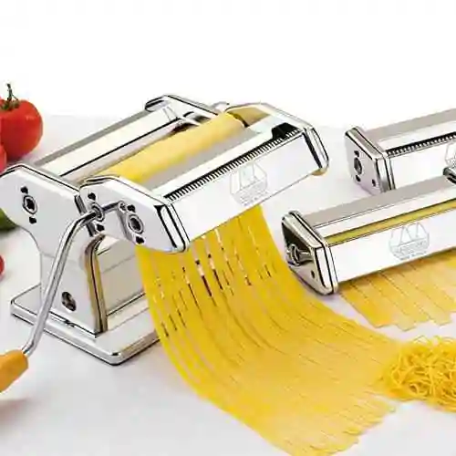 Machine à Pâtes Manuelle en Acier Inoxydable - Vue 2