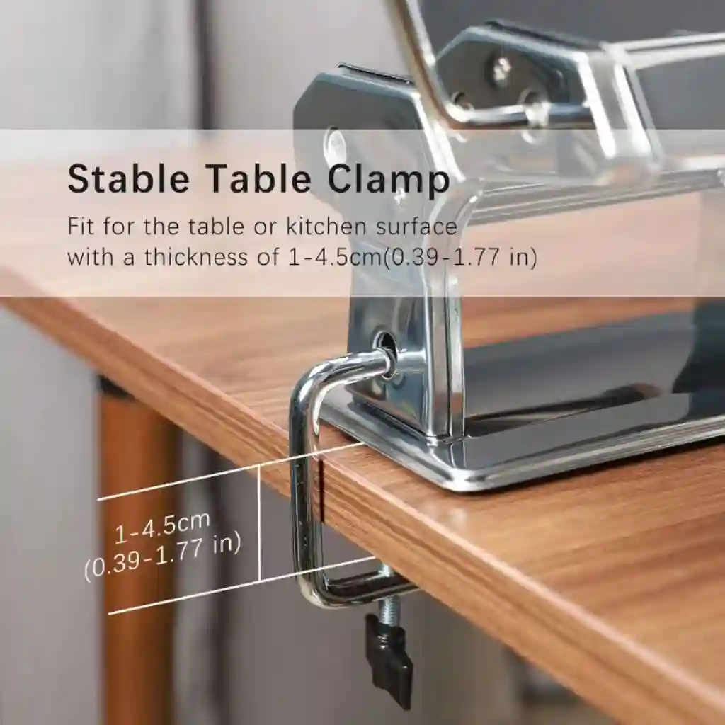 Machine à Pâtes Manuelle en Acier Inoxydable - Vue 3