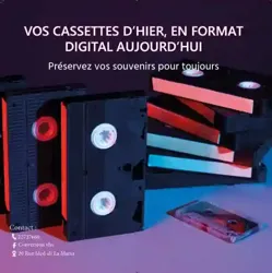 Conversion vhs à La Marsa