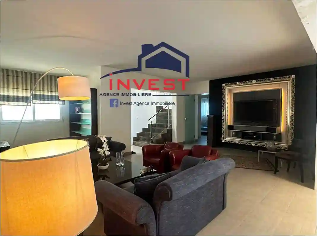 Duplex s+3 Meublé au Golden Tulip Gammarth - Vue 2