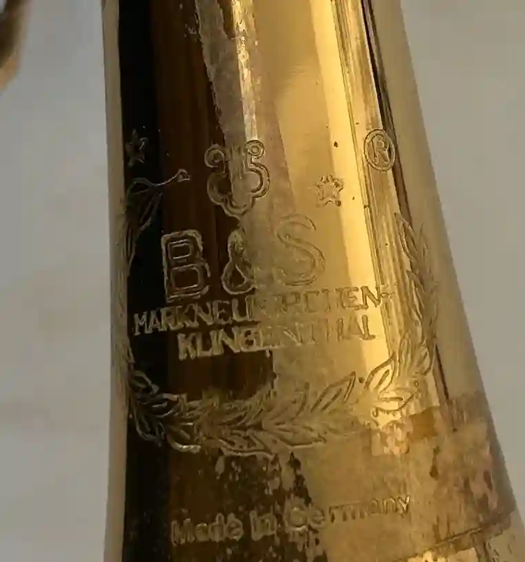 Trompette B&S Made in Germany - Vue 3