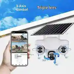 Camera Triple Lens 9MP Mobeil - Vue 1