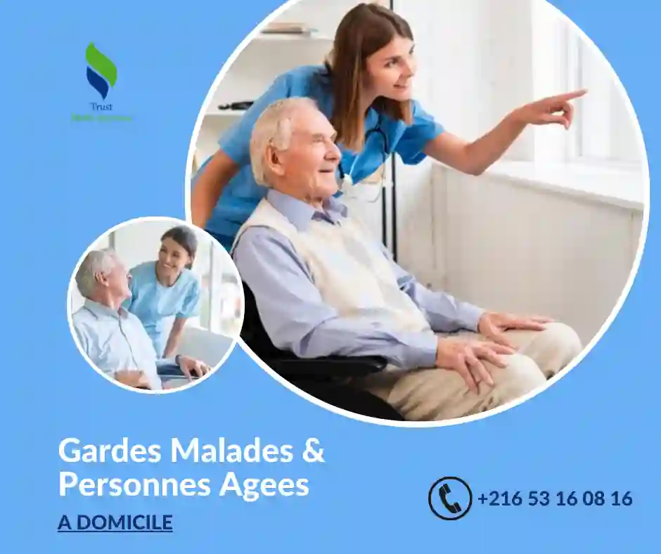 GARDES MALADES A DOMICILE A BORJ CEDRIA