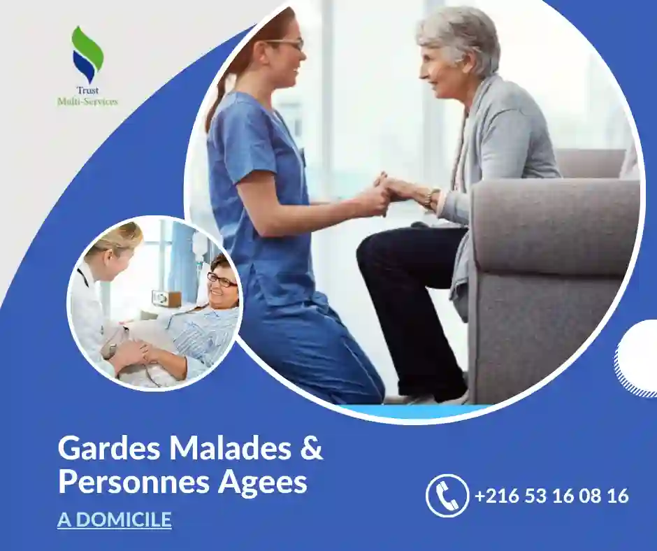 GARDES MALADES A DOMICILE A DAR FADHAL