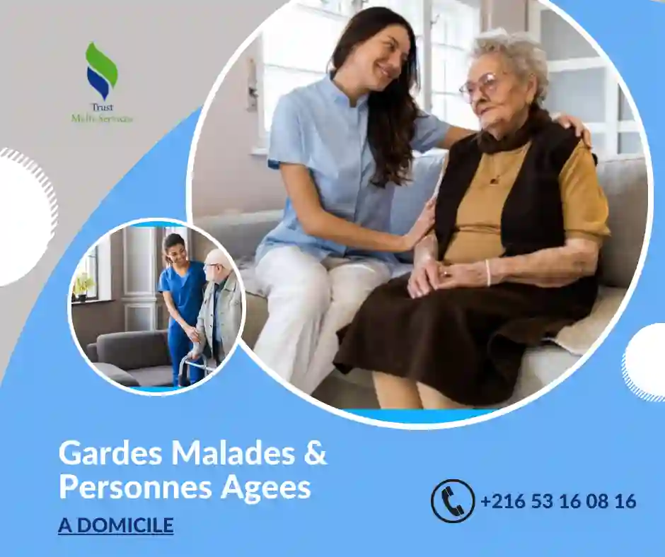 GARDES MALADES A DOMICILE A GABES